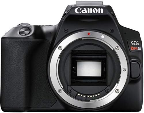 CANON EOS Rebel SL3 DSLR Camera, Built-in Wi-Fi, Dual Pixel