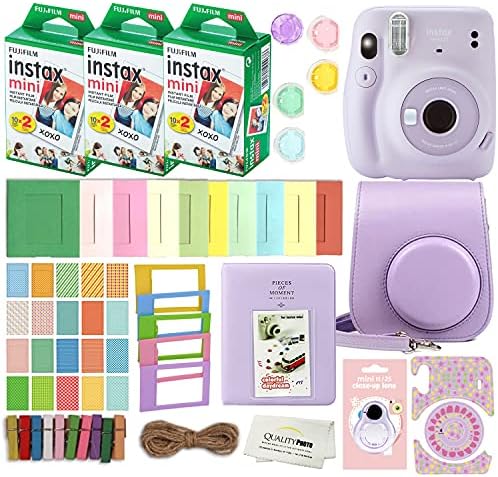 51g7WdbGBLS. AC Fujifilm Instax Mini 11 Instant Camera with Case, 60 Fuji