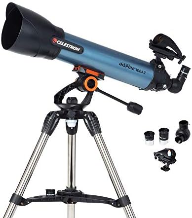 416nWPDJ 3L. AC Celestron Inspire 100AZ Refractor Telescope