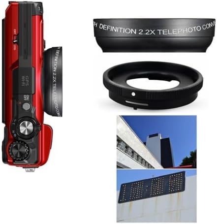 2X Dedicated Optical HD 16K TELEPHOTO Zoom Lens for Olympus