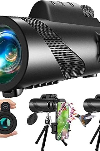 80×100 Monocular-Telescope High Powered for Smartphone