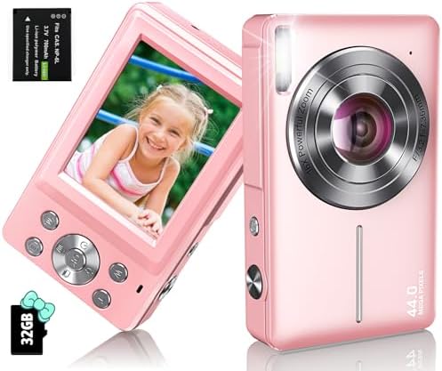 Digital Camera, 2023 Newest FHD 1080P Digital Camera for