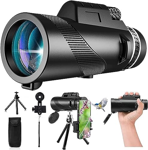 PhysioPhyx 80x100 Monocular-Telescope High Powered for