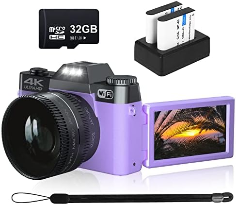 410HRFsyMZL. AC VJIANGER 4K Digital Camera 48MP Vlogging Camera for YouTube