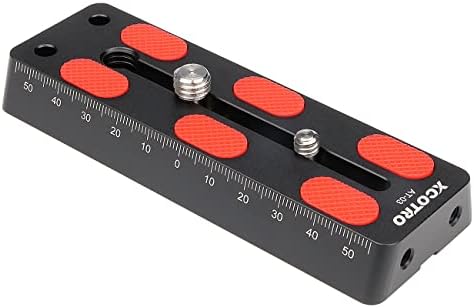 41n nTmdY5L. AC 120mm / 4.72" Rail Bar Metal Mounting Plate with 1/4"