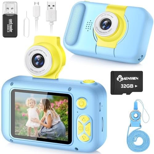 51PJVzYLwL. AC Kid Camera,ARNSSIEN Camera for Kid,2.4in IPS Screen Digital