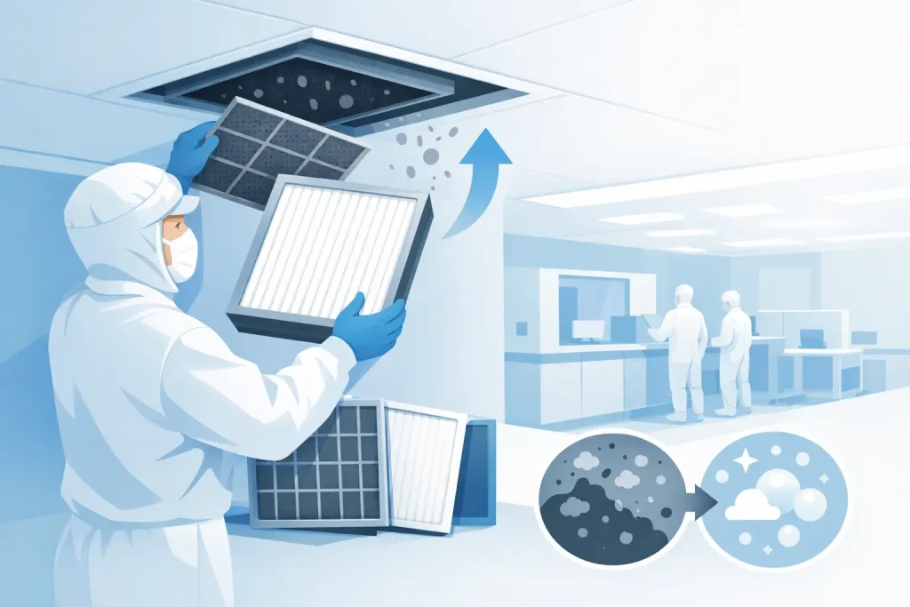 cleanroom filter replacement without guesswork featured Cleanroom Filter Replacement Without Guesswork